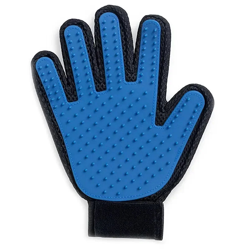 Silicone Pet Grooming Gloves Cats Hair Brush and Comb Gloves to Bathe Dogs Cleaning Hair Removal for Dog Animal Use Supplies Dog