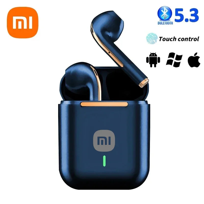 XIAOMI J18 Bluetooth 5.3 Fone de ouvido TWS In Ear HiFI Estéreo Esportivo Fone de ouvido sem fio Ture Jogo Fone de ouvido à prova d'água com Mi